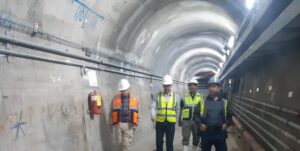 The visit of the Swiss expert Rene Schmidiger to the Mosul Dam